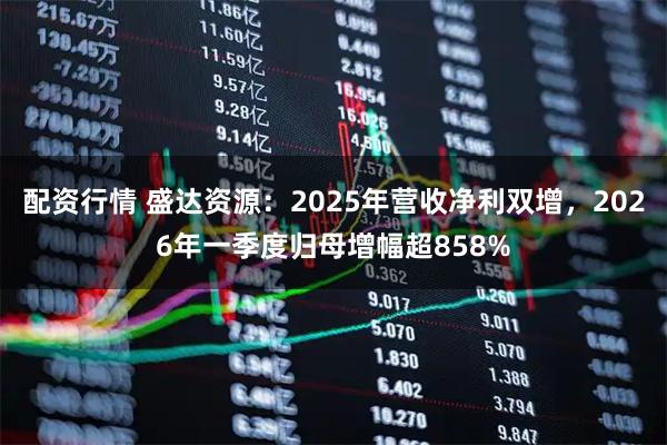 配资行情 盛达资源：2025年营收净利双增，2026年一季度归母增幅超858%